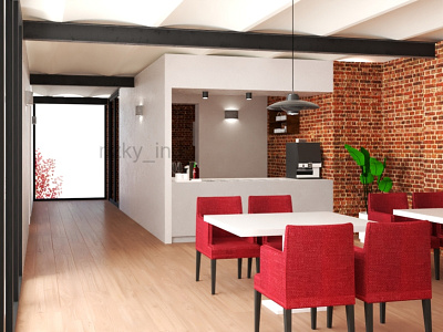 Dining Room (12rd Sketchup Project) blender dining room interior design sketchup