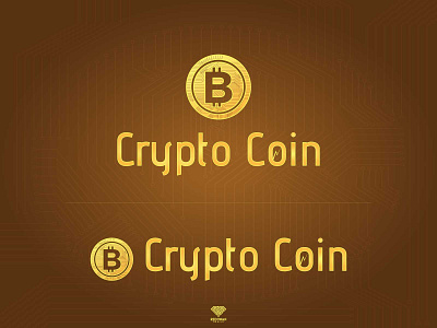 Logo Design branding coin company logo crypto cryptocoin logo logodesign