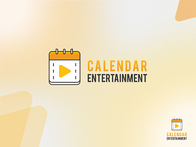 Logo Design brand branding calendar entertainment calendar logo company logo entertainment logo graphic design logo logo design minimal