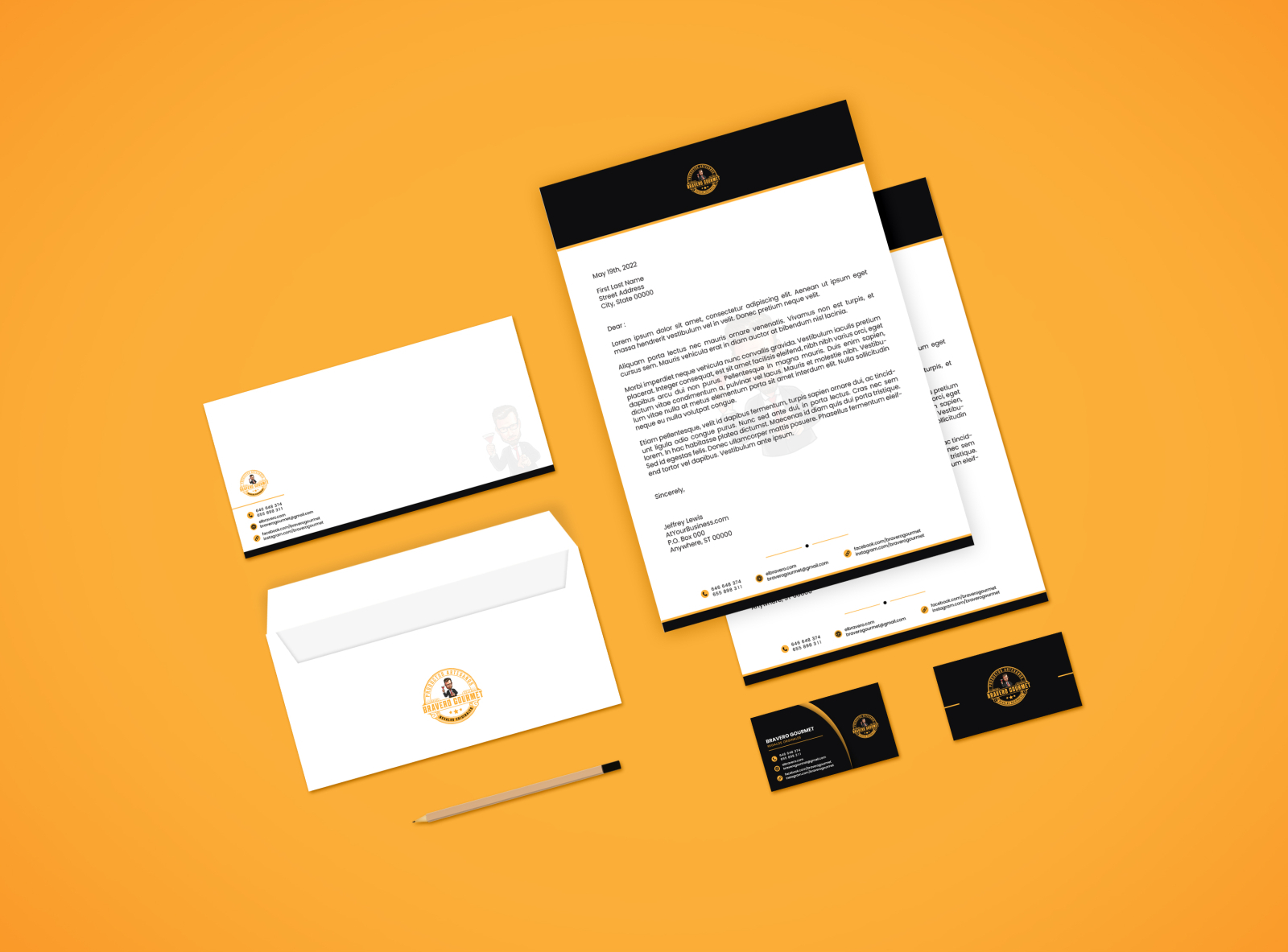 Stationery Design by Sekh Md. Redowan Hossain on Dribbble