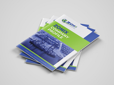 Company Profile Design 01 branding brochure brochure design company profile company profile design cover design graphic design magazine design