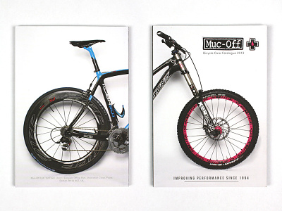 Muc-Off Catalogue bicycle bike branding catalogue corporate cycling layout litho muc off print re brand
