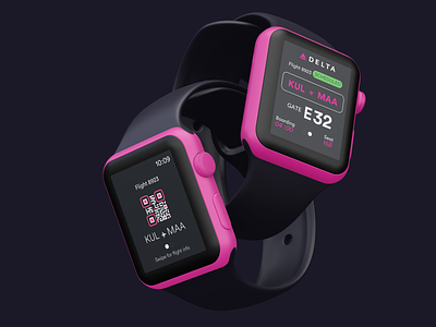 Seamless travel experience with a smartwatch apple watch checklist experience navigation product design seamless travel ui ui design ux watch ui watch ux