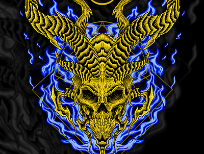 COLLAB ART WITH SONY WICAKSANA bandmerch clothing design death metal design illustration skull art skulls tshirt art tshirtdesign