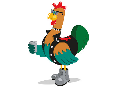 Rock N Roll Rooster