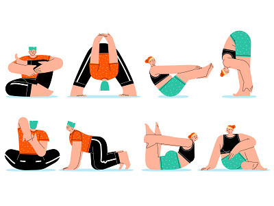 Yoga poses