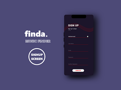 finda branding design illustration logo ui ui design uidesign ux ux design vector