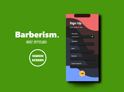 barberism branding design illustration logo ui ui design uidesign ux ux design vector