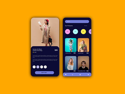 E-commerce App Design