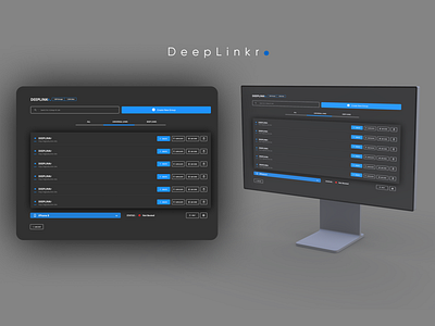 DEEPLINKR Mobile and other Technical devices booting web system branding design illustration logo ui ui design uidesign ux ux design vector