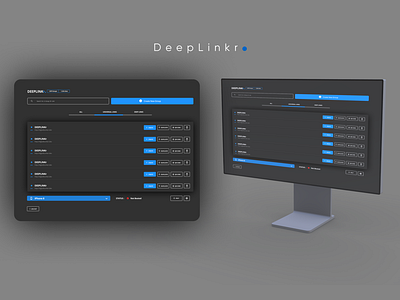 DEEPLINKR Mobile and other Technical devices booting web system