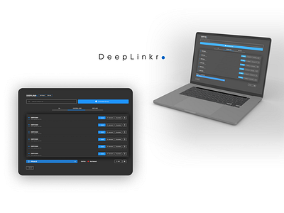 DEEPLINKR WEB SYSTEM branding design illustration logo ui ui design uidesign ux ux design vector