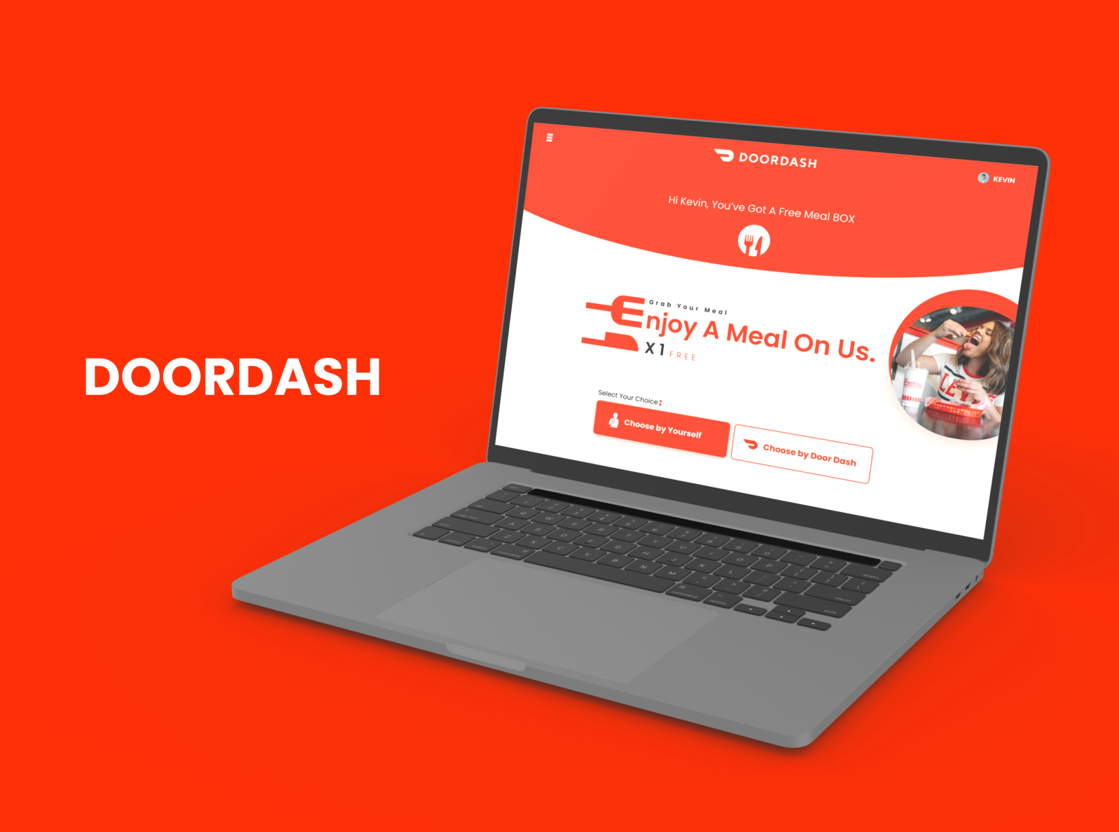 DOORDASH WEB DESIGN by SerVeekay.UI on Dribbble