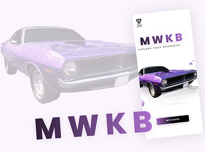 MWKB Cars Ui Design Concept. branding design illustration logo ui ui design uidesign ux ux design vector