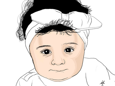 Baby Art baby design illustration illustrator krita