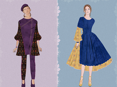 Summer 2021 Collection Fashion Illustration