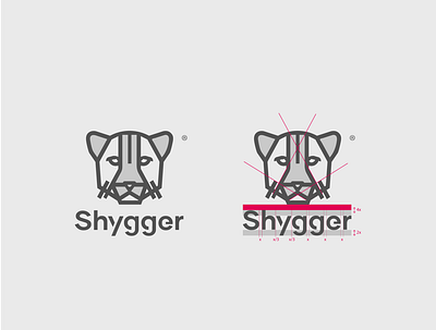 Shygger logo design art branding design icon illustration illustrator jaguar logo logodesign logomark logotype tiger tiger logo vector