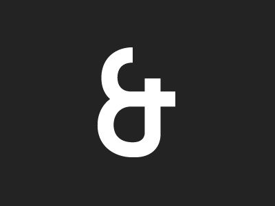 ampersand design graphic letter type typeface typography