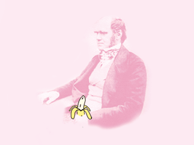 Charles Darwin Likes Bananas