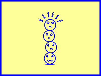 Wobbly Wobbly Faces faces icon illustration