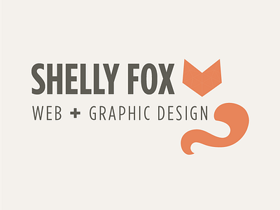 Logo idea fox gotham illustration logo orange