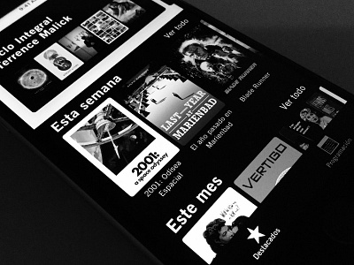 Classic Films App film ios 10 iphone app media movies ui