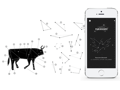 Pabloscope constellations application ios7 musée picasso