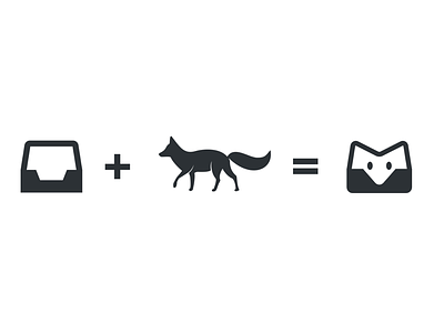 Fox mailbox tool icon app fox icon logo