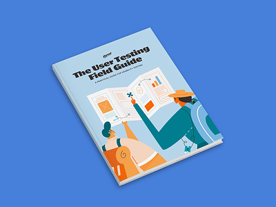 The User Testing Field Guide book branding ebook illustration typography