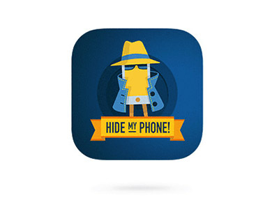 Hide My Phone icon APP android app calls design icon illustration ios phone privacy product uxui