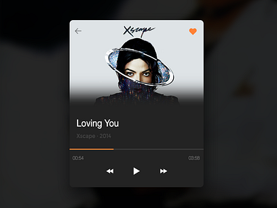 Music Player UI