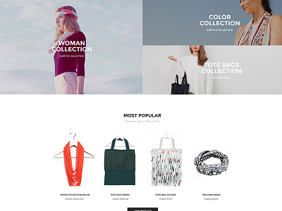 Saako design website accessories ecommerce fashion redesign uxui website