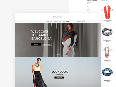 Ecommerce website design ecommerce fashion minimal montserrat sanfrancisco shop website