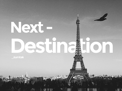 Next Destination city design destination fly france ideas paris travel work