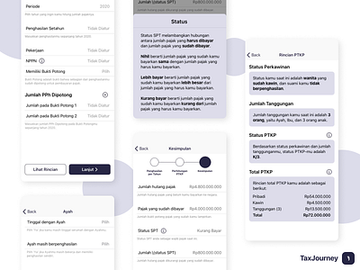 Tax Counting Simulation App