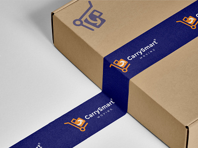 Logo Design - CarrySmart brand identity design logo logo design logodesign moving company