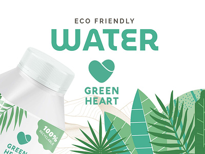 Green Heart - Sales Deck branding pressentation sales deck water brand