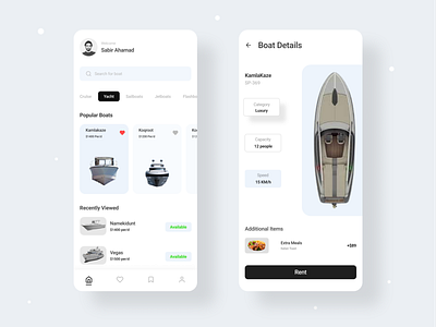 Boat Rent App