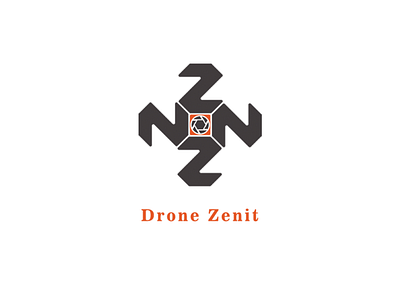 Zenit Drone Photography Logo drone drone logo logo design logodesign photograhy photography logo zenit