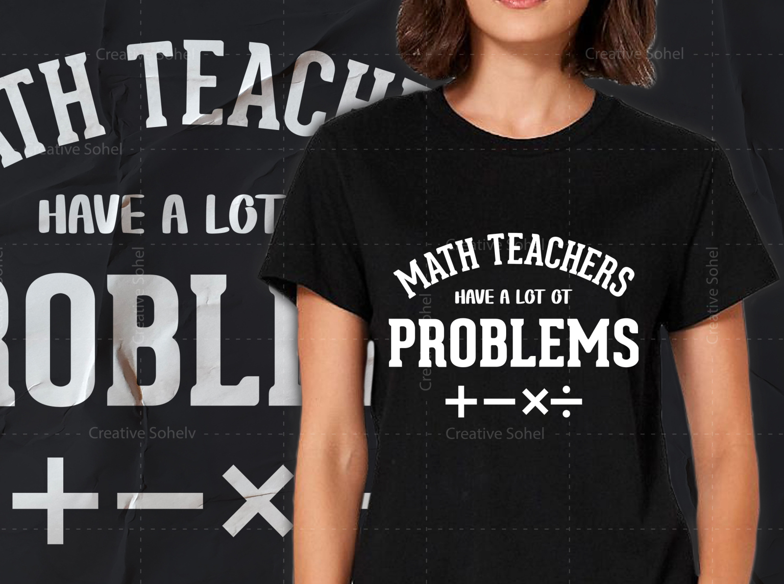 mathematics t shirt design