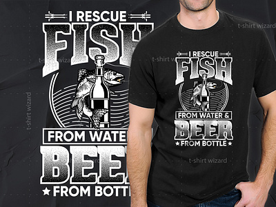 Fishing T-Shirt Design