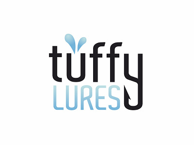 Tueffy Lures Logo fishing logo lure