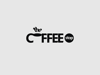 The Coffee Stop branding coffee identity logo personal