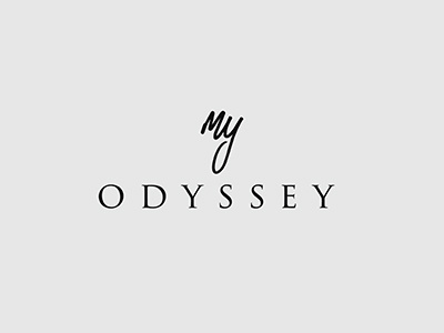 My Odyssey branding clean identity logo odyssey type