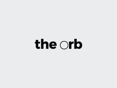 The Orb Logo clean logo logtype orb