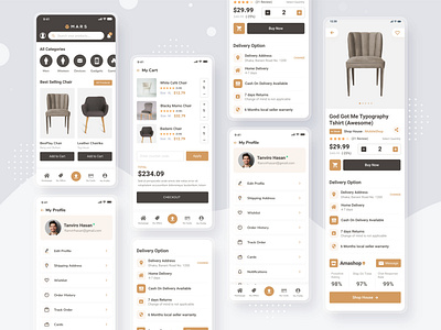 Furniture App UI UX Design