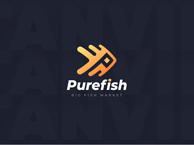 Purefish Brand Logo Design