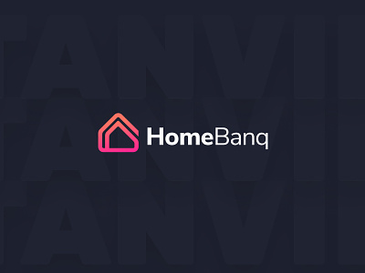 Homebanq Logo Design colorful logo creative logo gradient logo logo logo 2022 logo design logo designer logos shape logo
