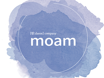 Moam danse company branding companylogo dansecompany logodesign