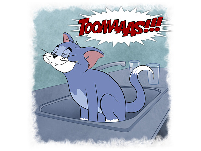 Tomas affinity affinitydesigner cat colors draw gato illustration ilustracion tom tomandjerry tomas